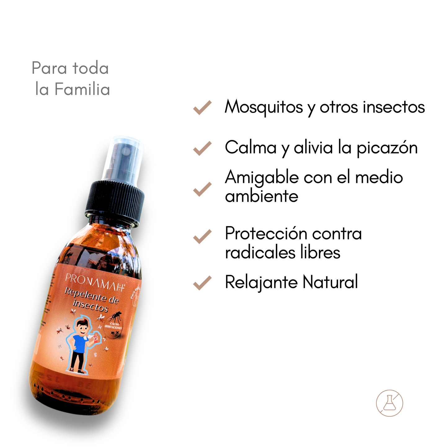 REPELENTE DE MOSQUITOS E INSECTOS - MAXHIC -