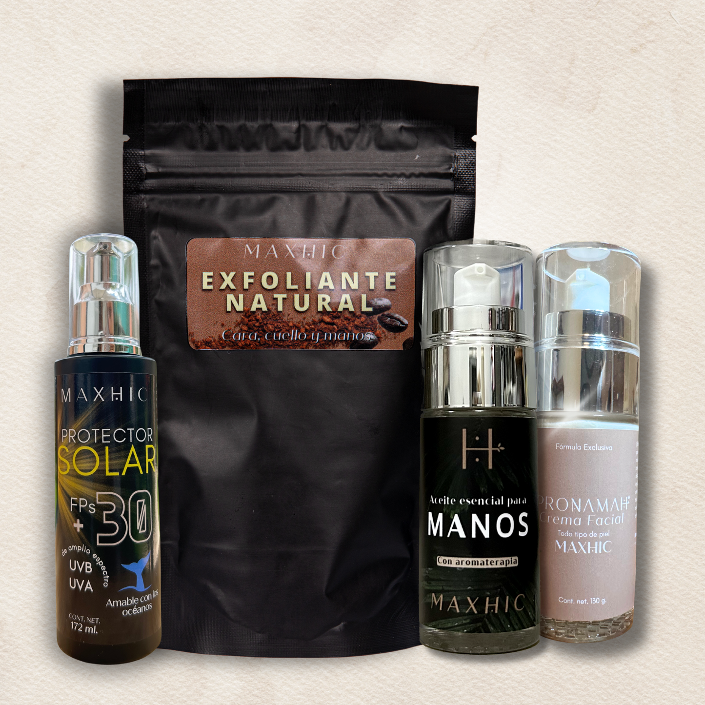 Kit manos - CUIDADO COMPLETO - MAXHIC -