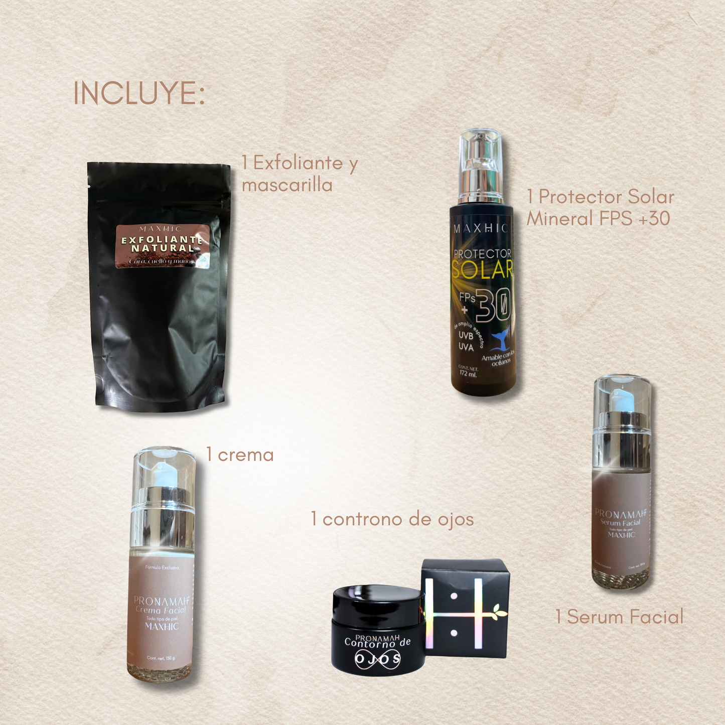 Kit rostro y cuello - MAXHIC -