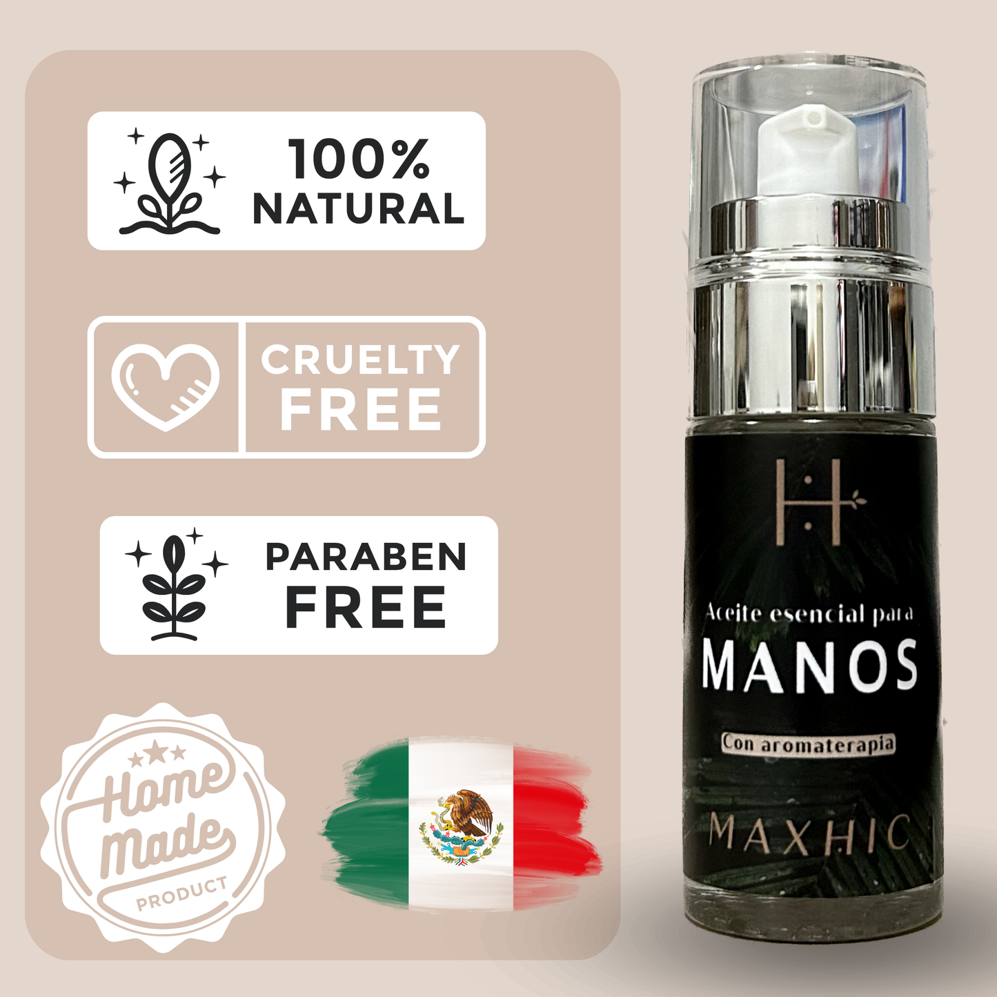 COMPLETE KIT FOR CARE OF YOUR HANDS - MAXHIC -