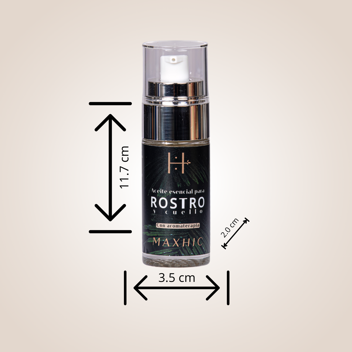 SERUM ROSTRO y CUELLO. (Todo tipo de piel) -MAXHIC-